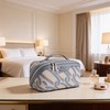 BOYATU Travel Makeup Bag for Women: Large Capacity 3-Piece Cosmetic