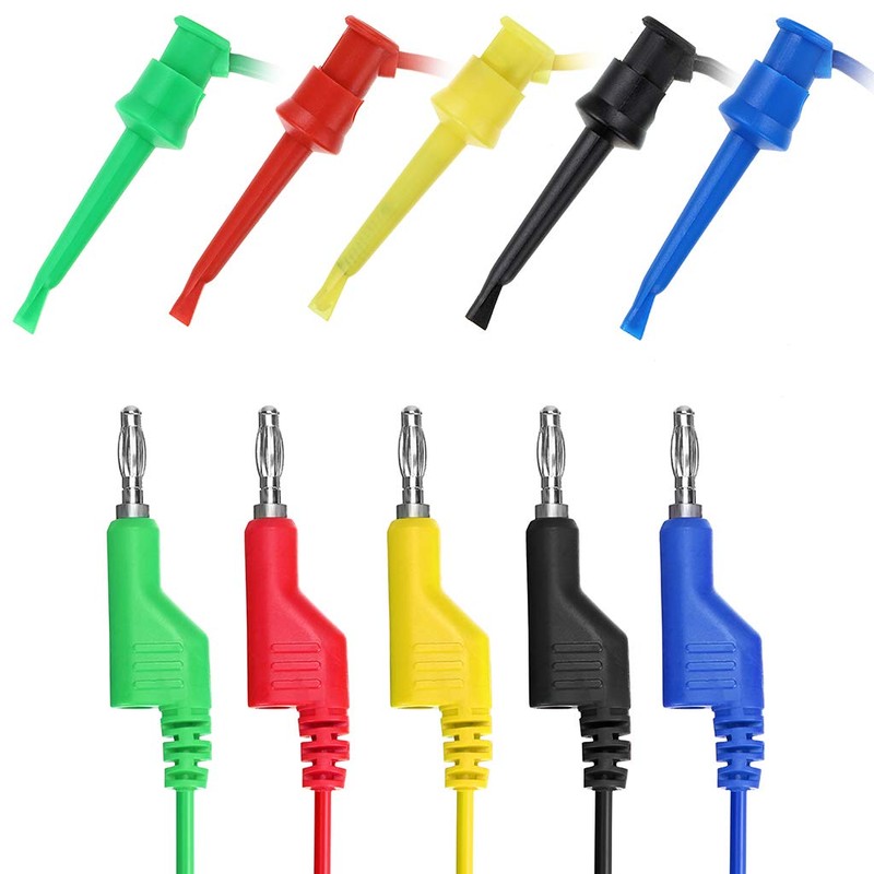 Sumnacon 39 Inch Multimeter Test Lead Set - 5 Pcs