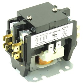 Yuco YC-CN-PBC402-7 2-Pole 40-Amp Definite Purpose Contactor 277V Coil