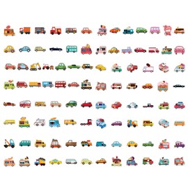 GDFHBD 100 Cartoon Car Stickers, Children'S Reward Stickers, Cute Graffiti Stickers, Decorate Stationery, Water Bottle, Suitcase.