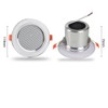 Fahgaer Mini Ceiling Speaker 12W HiFi Stereo Loudspeaker Home Theater