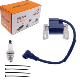 IGCLINIC IGCLINIC Ignition Coil and Spark plug Compatible with 799381 790817 695711 802574 590454 796964,Compatible with Engine Models:129H00 Series(0005-0185) Engine 21HP Craftsman YT3000