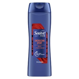 Suave Men Body Wash for Everyday Use Sport Fragrance Body Wash and Shower Gel 15 oz