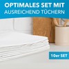 Bertsch Hotelwäsche GmbH Set of 10 Half-Linen Tea Towels 50