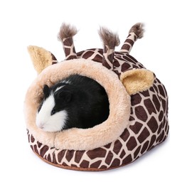 JanYoo Warmer Hedgehog Supplies Toys House Cage Accessories Bed Sleeping Bag (L,Giraffe)