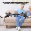1808 Foldable Black WiFi FPV 1080P Camera Optical Flow Positioning