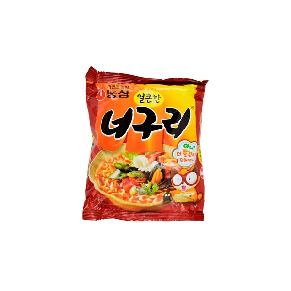 NongShim Neoguri Noodles, Spicy Seafood, 4 Pack (4.2 Ounce Each)