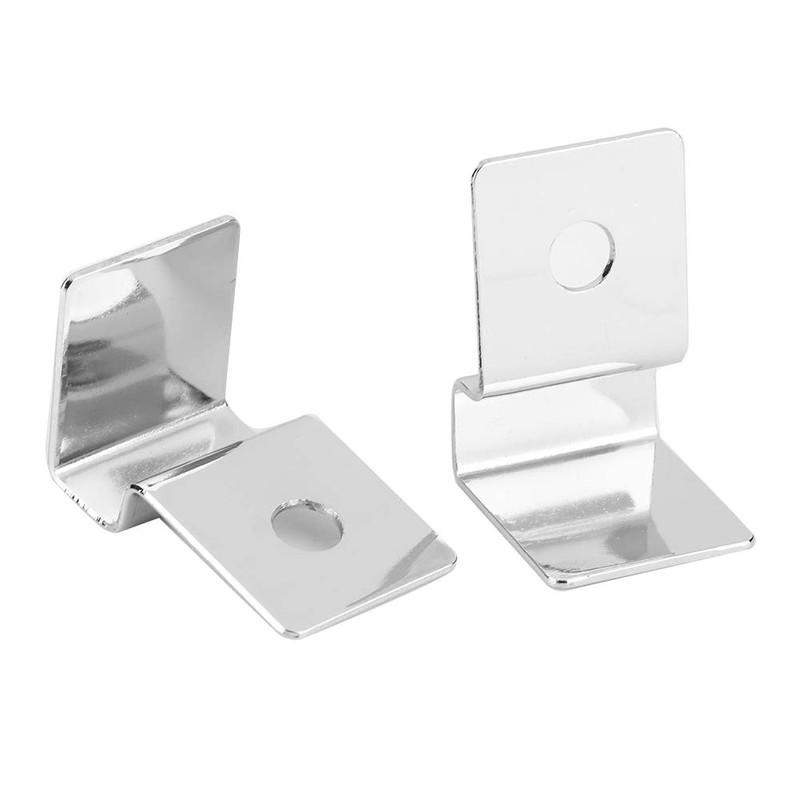 TOPINCN 4Pcs Aquarium Cover Bracket Stainless Steel Fish Glass Cover