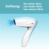Akku Föhn, nur kühler Wind Akku Haartrockner Drahtlos Föhn, kabelloser