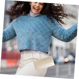 Healvian Stylish Women Handbag Evening Clutch Bag Portable Purse with Chain Strap for Parties Made of Sturdy for Storing Phone and Makeup Multipurpose Design for Ladies