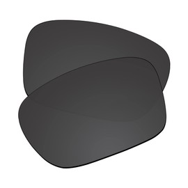 EZReplace Lenses Replacement for Oakley Racing Jacket Sunglasses (Polarized Lenses) - Fits Oakley Racing Jacket Frame (Carbon Black)