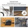Laptop Cable Lock with 2 Keys Adjustable Length Flexibility Theft