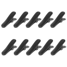 XSAJU Earphone Clips, 10 Pcs Cable Clips, Tangle Free Earphones Headphone Microphone Clips(10 Black)
