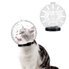 Breathable Cat Muzzle Anti-bite Grooming Muzzle Mask Transparent Kitten Mouth