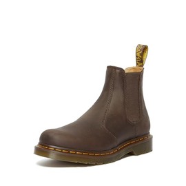 Dr. Martens Unisex Chelsea Boot, Dark Brown Crazy Horse, 9 US Men