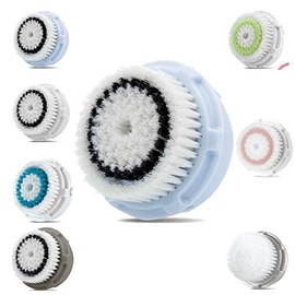 Replacement Facial Cleansing Brush Head for Clarisonic MIA 2 Sonic MIA2 Classic Plus Pro ArIa (Delicate)