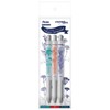 Pentel BLN75TL-3STL2 Ballpoint Pen Gel Ink EnerGel Infree Bouquet Set
