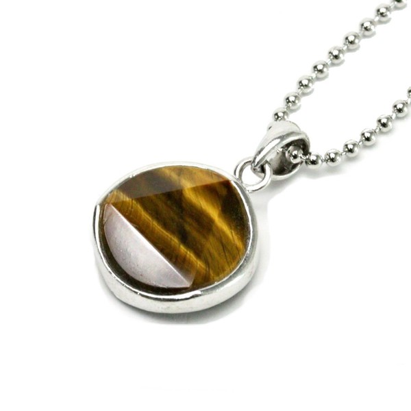 happi-bomu Tiger Hexagon Diameter 12 mm 6-Pointed Star Cut Natural