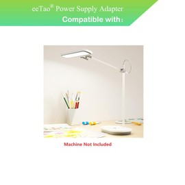 24V Replacement Power Adapter Compatible with Newkana N1 LED Desk Lamp with CRI 98 Model:XY24SR-240100VQ-UW XY24SR240100VQUW DC24V Power Supply Charger Cord Cable