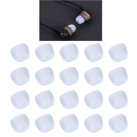 Zotech Clear Ear Tips for in-Ear Headphones, Extra Small Kids Size 10 Pairs Soft Silicone Earbuds Tips Eartips with 3.8mm Connector Hole, Fit Most in-Ear Earbuds(Inner Hole 3.8mm -4.8mm)