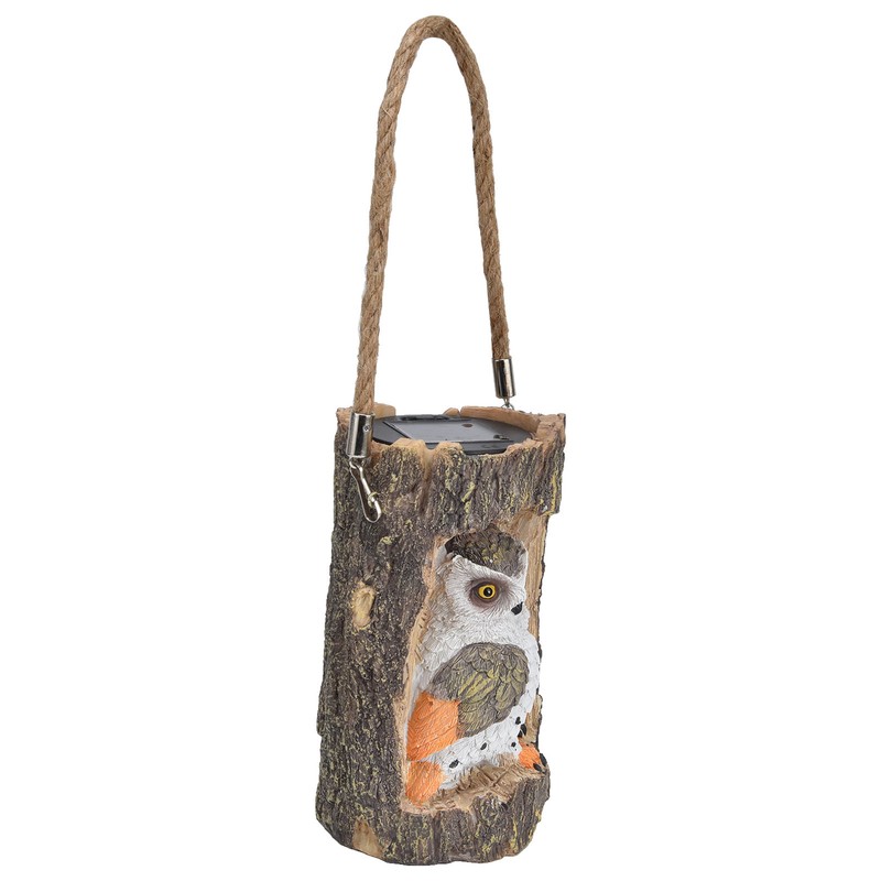 Owl Solar Light IP67 Waterproof High Simulation Eco Friendly Energy