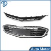 labwork Front Bumper Upper & Lower Grille Chrome & Black