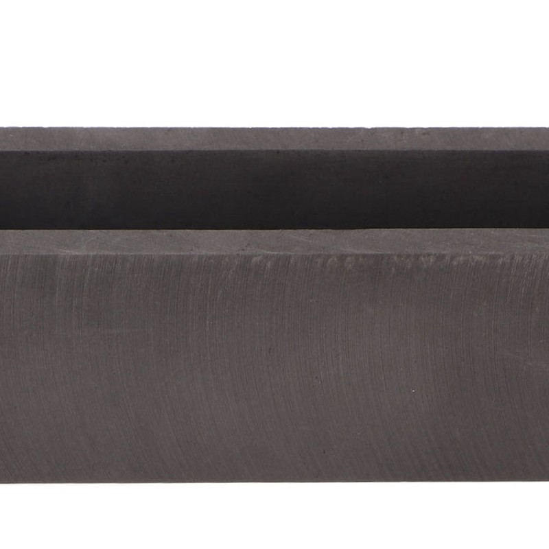 Graphite Ingot Mold Rectangular High Thermal Stability Metal Graphite Crucible