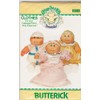 Vintage Butterick 6980/345 Sewing Pattern Cabbage Patch Kids Preemie Clothes