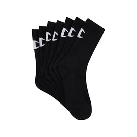 Champion Crew Socks - 7 Pack, Black (7 Pack), Small