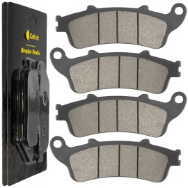 Caltric Rear Brake Pads for Honda 06435-MCS-G01 06435-MCS-G02 06435-MCS-G03