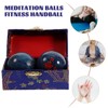 Traditionelle chinesische Gesundheitskugel für Gong und Linderung, grün, 5 x