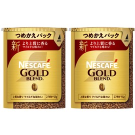 Nescafé Gold Blend Eco-friendly & System Pack, Soluble Coffee, 1.9 oz (55g) x 2 bottles