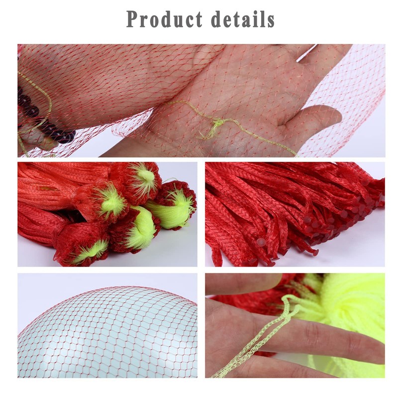 80 Pack Watermelon Nets, 20 Inches Reusable Cantaloupes Mesh Net