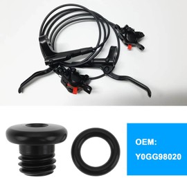 VGOL 2 Pezzi Viti Spurgo Freno Bici M5 x 4,5 Compatibile con oem Y0GG98020 Compatibile con Shimano BL‑MT200 MT201 ST‑EF505