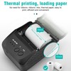 Portable Receipt Printer 58mm Bluetooth 4.0 Fast Printing Low Noise