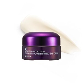 MIZON Crema Contorno de Ojos con Colágeno 25 ml - Crema para Ojeras y Contorno de Ojos Antiedad - Crema de Ojos Reafirmante Coreana K Beauty con Colágeno Marino para todo tipo de piel