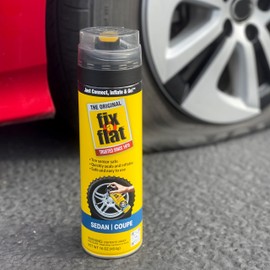 Fix-A-Flat Aerosol Tire Repair and Inflator, Eco-Friendly Formula, 16 oz, Universal Fit