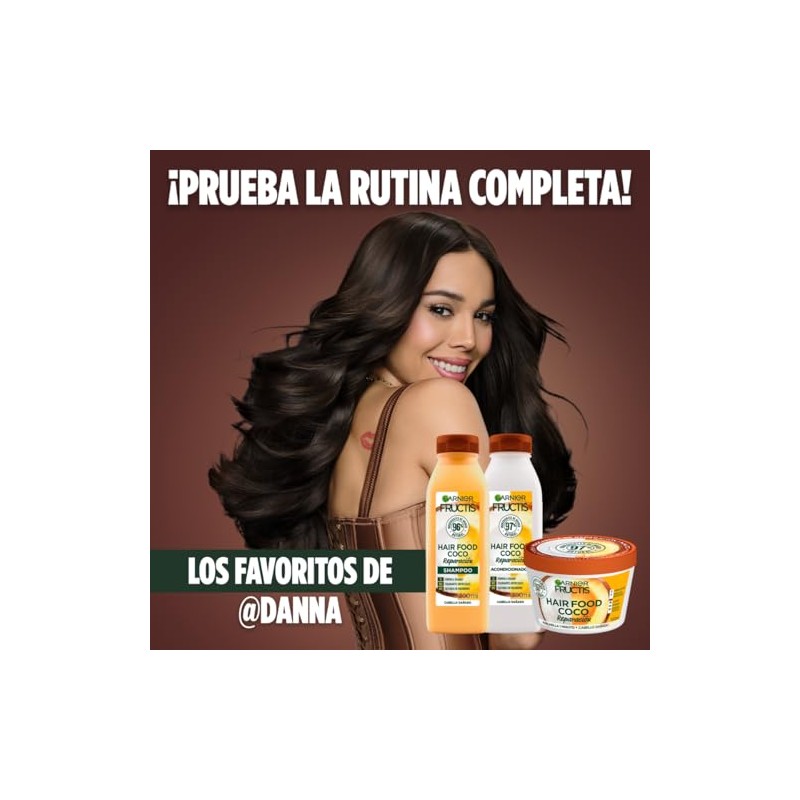 Garnier Fructis Hair Food Coco Mascarilla Reparadora Cabello Dañado 350