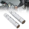2pcs Spark Plug Socket Magnetic 14mm 16mm Thin Wall Spark