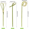 Hsthe Sea 300 Pieces Bamboo Cocktail Sticks, Bamboo Toothpicks, Fruits,