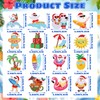 36pcs Summer Christmas Iron On Patches Christmas in July Beach