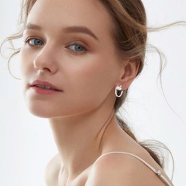 APUUESN Sterling Silver Bangle Ring Set for Women Silver/Gold/Rose Gold, Gifts for Girlfriend, Birthday, Sterling Silver