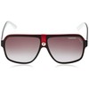 Carrera 33 sunglasses Men Rectangular, 8v4 Black Red White, 62
