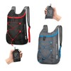 Sahunfri 2 Pcs Ultra Lightweight Backpack, Foldable Backpack Water Resistant