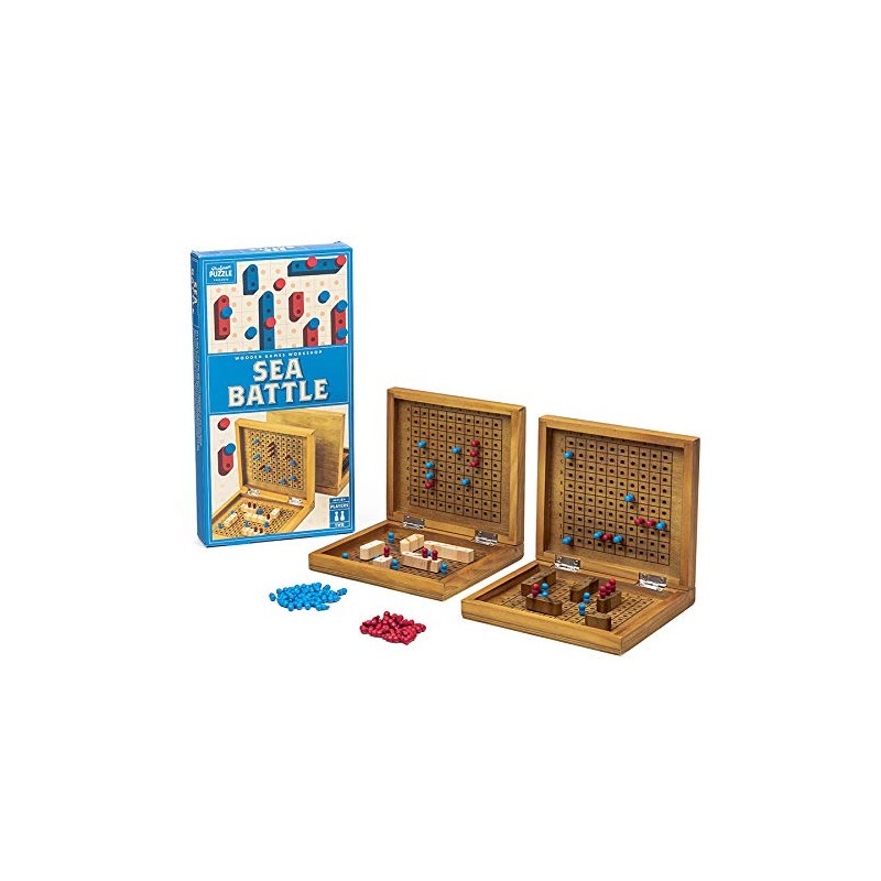 Sea Battle - A Wooden take on The Traditional 2