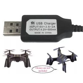 sharper image USB Charger Cable Sharper Image Quadcopter DX-1 Micro Drone