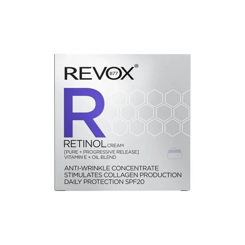 Revox B77 Crema Facial · Retinol Anti-arrugas Vit E Y