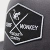Snapback Cap for Men - Surf Monkey Patch Front -