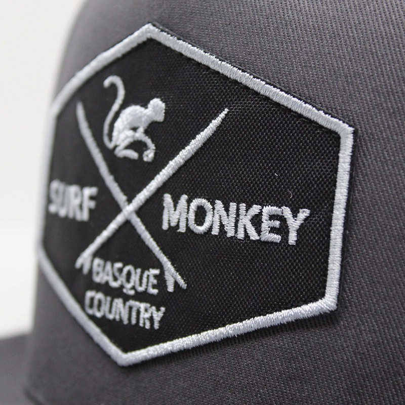 Snapback Cap for Men - Surf Monkey Patch Front -
