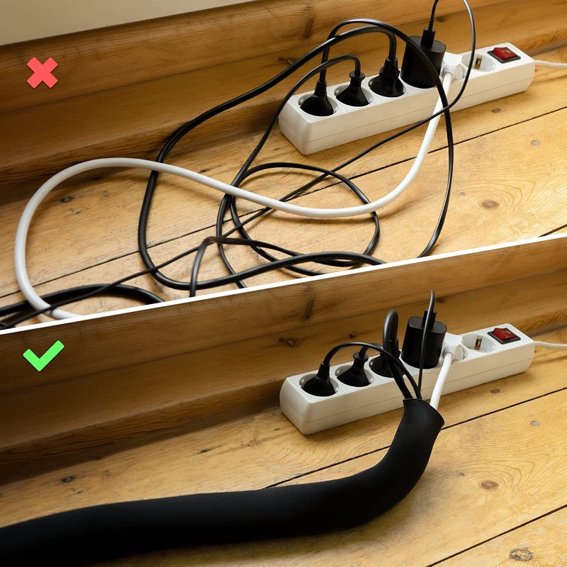 deleyCON 3.0 m Cable Tube with Velcro Fastening, 35 mm